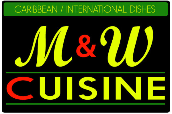 m&w acribbean cuisine logo